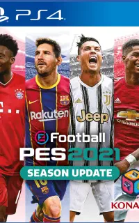 دیسک بازی pes 2021 برای ps5وps4