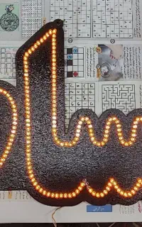 تابلو ال ای دی آماده نمایشگاه موتور  LED
