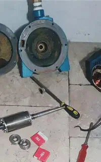 تعمیر پمپ اب در محل شمگا