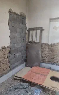 گچ کاری ولکه گیری انجام داد میشود