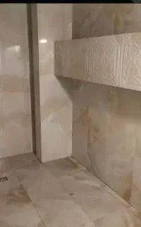 کاشی‌کاری وسرامیک  سنگ پله
