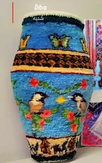 تابلو فرش  طرح کوزه