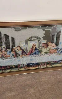 5 عدد تابلو شامل گوبلن و خطاطی و ۳ عدد تابلو خالی