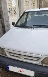 پراید مدل 89 بدون رنگ