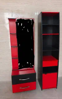 کتابخانه و میز آینه ست