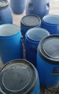 دبه  بشکه گالن در حجمها ی متفاوت