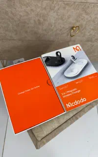 شارژر وایرلس Mcdodo سه کاره لاکچری و خاص