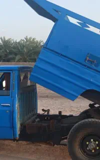 نیسان کمپرسی و اتاق بزرگ  حمل شن و مصالح ساختمانی