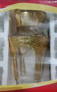 پارچ و لیوان لب طلایی کلاسیک