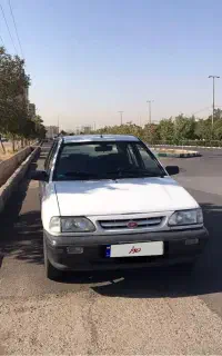 پراید سفید ۸۵