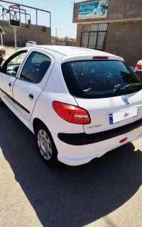 پژو206تیپ5شاسی‌پلم‌بدون‌رنگ