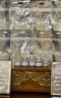شمش نادیر وساچمه نقره