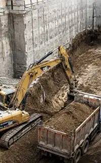 خاک برداری و گودبرداری