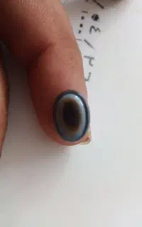 نگین باباقوری با انگشتر عقیق