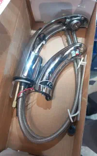 شیر چشمی روشویی kwc