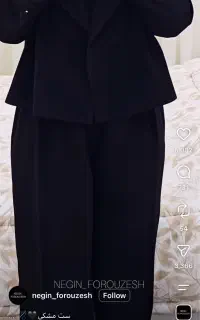 کت وشلوار مشکی