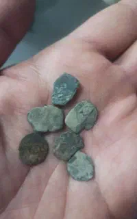 تعدادی سکه مفرق فروشی