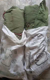 چادر برزنتی درحد نو جنس محکم و درجه یک
