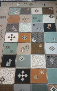 گلیم فرش ماشینی ۲.۵ × ۱.۵۵