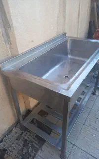 وان ظرفشویی ( سینک صنعتی استیل )