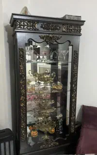 فروش بوفه شیک طرح کلاسیک با تزیینات طلایی