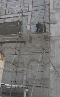 سیمانکاری سیاه سفید و خرده کاری