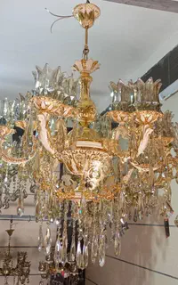 لوستر تمام برنز کرم  طلا