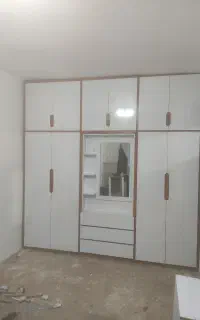 تعمیرات  کلی ام دی آف و ساخت کابینت درب ساختمان ..