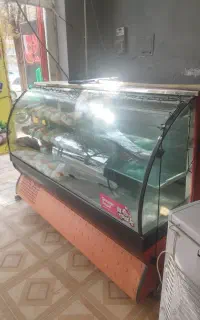 یخچال با موتور فریزر و اره مرغ بری و ...