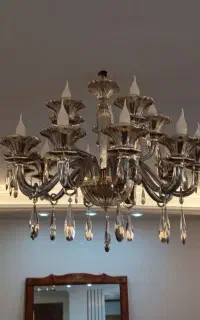 لوستر ۱۵ شاخه در حد نو