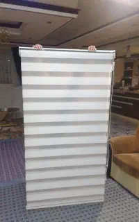 پرده زبرا در حد نو