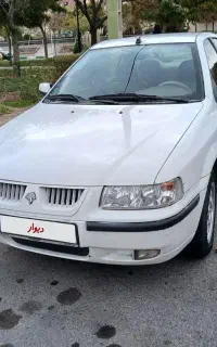 سمند LX  مدل 96 سفید