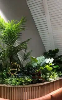 گل مصنوعی، دیزاین انواع درختچه و بوته برگ