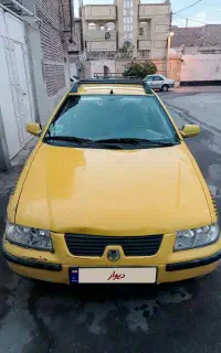 سمند تاکسی مدل 1386 دوگانه شرکتی
