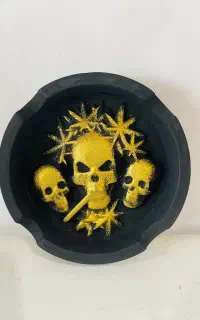 زیرسیگاری اسکلتی