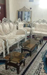 مبلمان ۹نفره به همراه ست غذاخوری