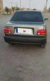 پراید صندوق‌دار بنزینی مدل 86شاسی پلمپ بدون ترک