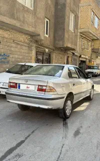 سمند مدل 81 سفارشی داخل کرم