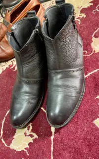 پالتو و کفش چرم درجه یک