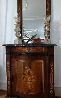 آینه و کنسول (بدون شمعدان)
