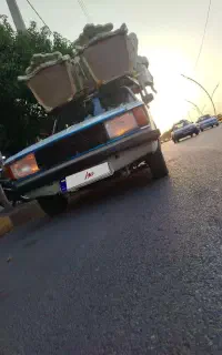 پیکان وانت مدل 88 دوگانه دو رنگ