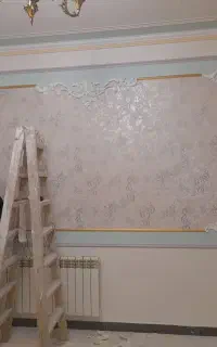 نقاشی ساختمان وکاغذدیواری کلی وجزیی