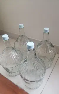 بطری شیشه ای 5لیتری