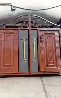درب حیاطی روباز تراکتور رو ویلایی