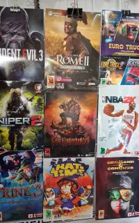 ۲۰ عدد دی وی دی بازی کامپیوتری