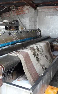 خدمات قالیشویی کاملا مکانیزه