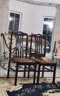 صندلی چوبی نهار خوری سه عدد