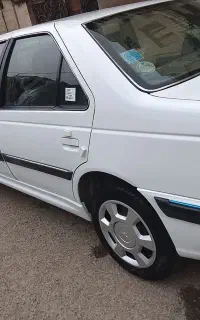 پژو پارس 1401 بدون رنگ خشک