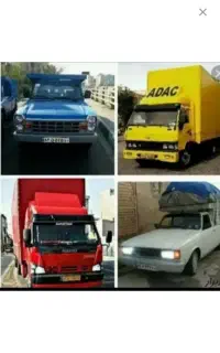باربری وانت تلفنی بارکو خاور کامیون تریلی دهچرخ