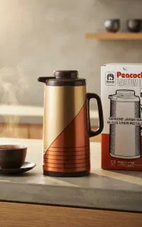 فلاسک اصل ژاپن برند پیکاک